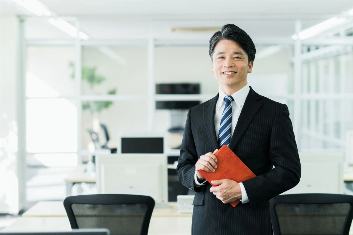 さわやかな営業マン